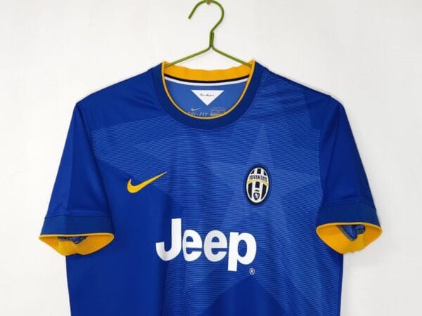 14-15 Juventus Royal Blue with Yellow Accents Away Jersey 14-15 Juventus Royal Blue with Yellow Accents Away Jersey