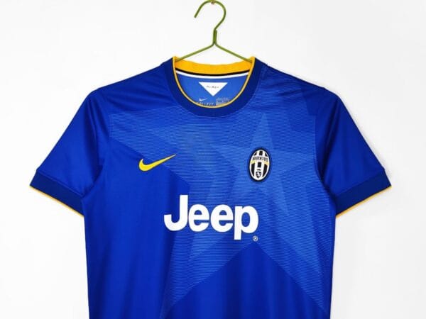14-15 Juventus Royal Blue with Yellow Accents Away Jersey 14-15 Juventus Royal Blue with Yellow Accents Away Jersey