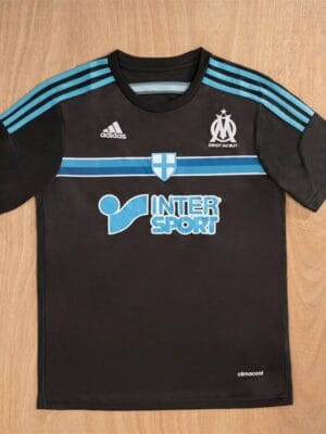 14-15 Olympique Marseille Third Black Jersey