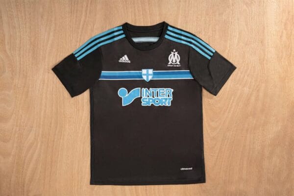14-15 Olympique Marseille Third Black Jersey 14-15 Olympique Marseille Third Black Jersey