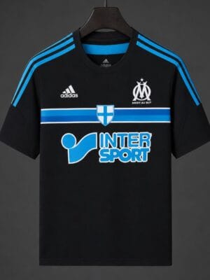 14-15 Olympique Marseille Third Black Jersey 14-15 Olympique Marseille Third Black Jersey