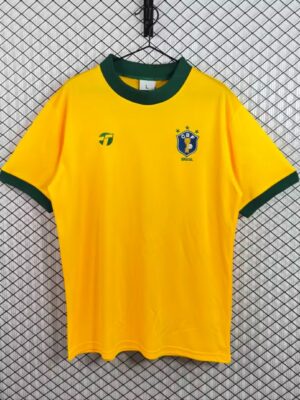 1982 Brazil Home Jersey