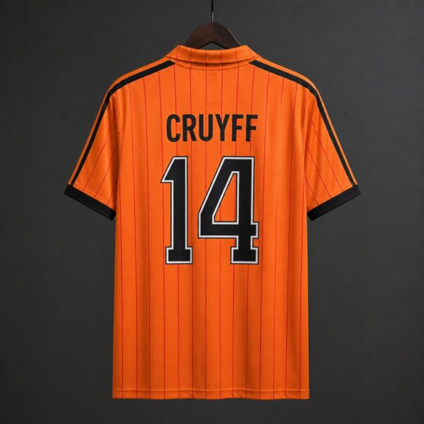 1982 Netherlands Home Orange Jersey 1982 Netherlands Home Orange Jersey