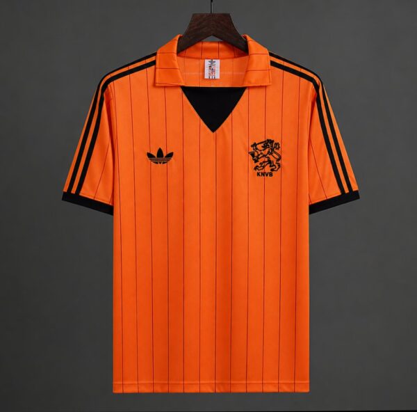 1982 Netherlands Home Orange Jersey 1982 Netherlands Home Orange Jersey