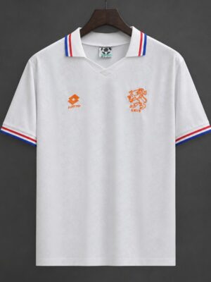 1994 Netherlands Away White Jersey