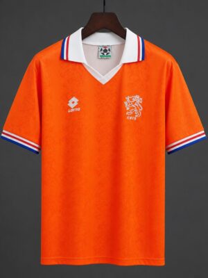 1994 Netherlands National Team Orange Home Jersey