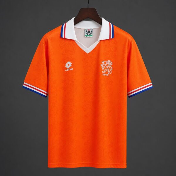 1994 Netherlands National Team Orange Home Jersey