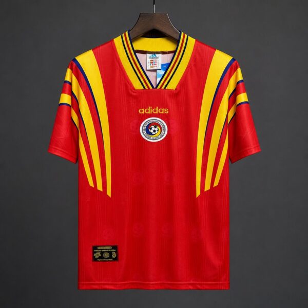 1996 Romania Home Jersey