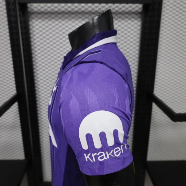 3 Tottenham Hotspur Third Purple Stripes Jersey