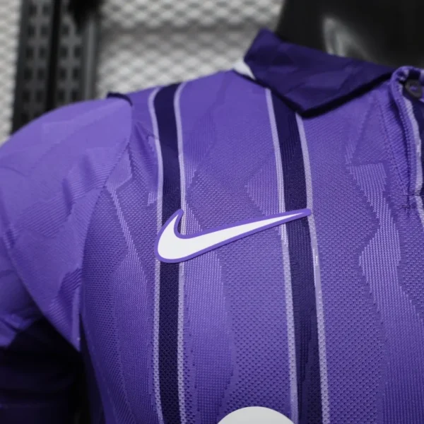 6 Tottenham Hotspur Third Purple Stripes Jersey