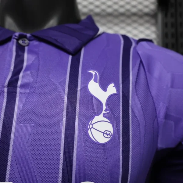 7 Tottenham Hotspur Third Purple Stripes Jersey