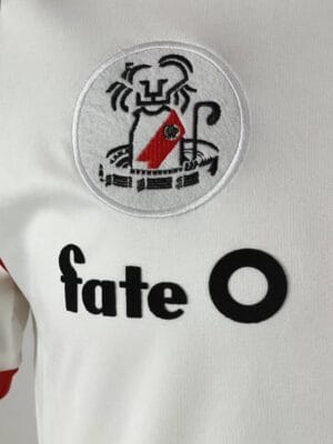 86-87 River Plate Home White Jersey