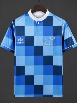 87-90 Derby County Home Jersey
