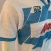 90-91 Napoli Away White Jersey