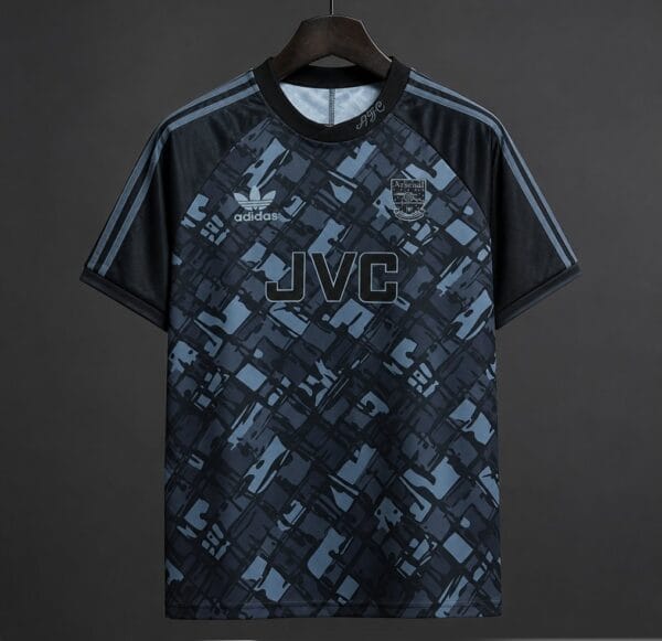 90-92 Arsenal Blackout Black Jersey