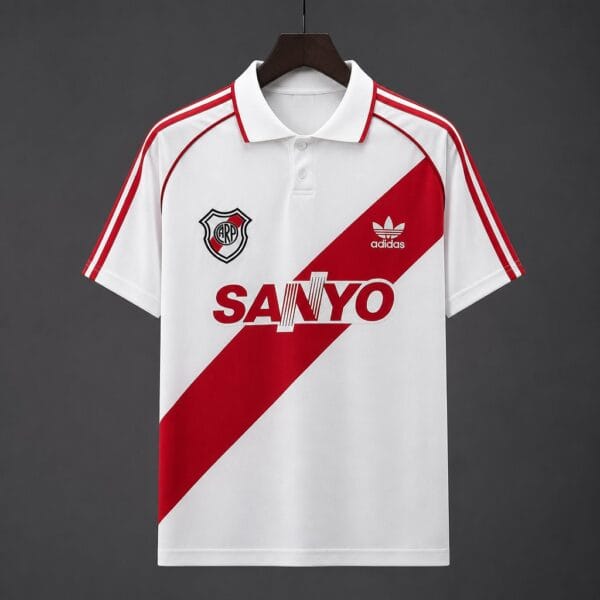 93-94 River Plate Home White Jersey