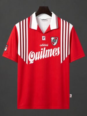 96-97 River Plate Away Red Jersey