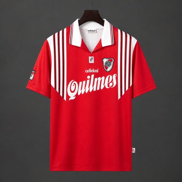 96-97 River Plate Away Red Jersey 96-97 River Plate Away Red Jersey