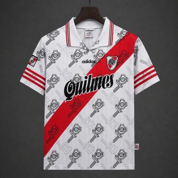 96-97 River Plate Home White Jersey
