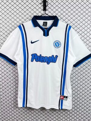 97-98 Napoli Away White Jersey