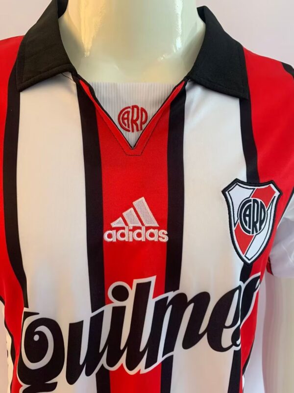 99-00 River Plate Third Red-White Stripes Jersey 99-00 River Plate Third Red-White Stripes Jersey