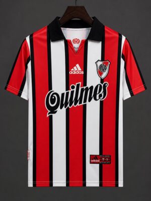 99-00 River Plate Third Red-White Stripes Jersey