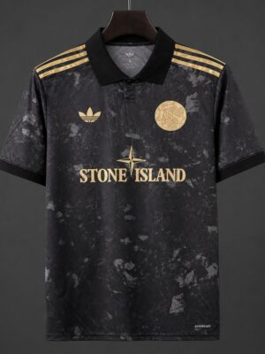 Ajax x Stone Island Concept Black Jersey