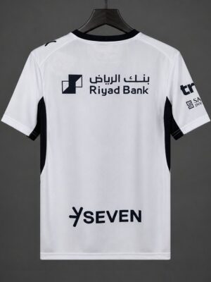 Al-Hilal White with Blue Swirl Pattern Away Jersey