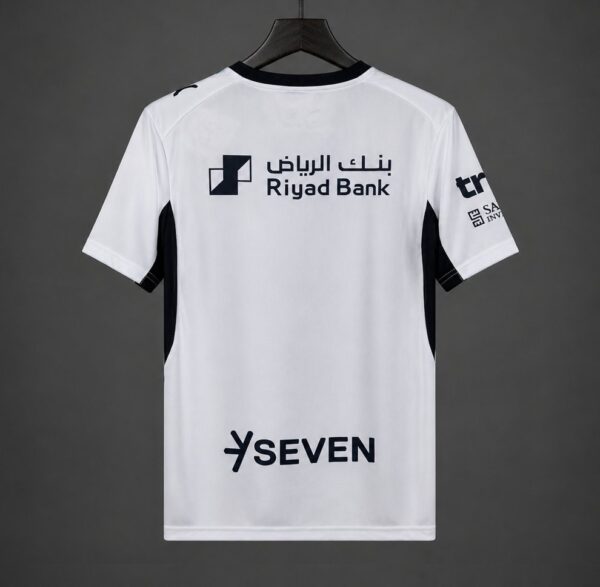 Al-Hilal White with Blue Swirl Pattern Away Jersey Al-Hilal White with Blue Swirl Pattern Away Jersey