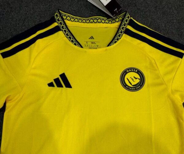 Al-Nassr Yellow & Navy Vintage23-24Remake Home Jersey Al-Nassr Yellow & Navy Vintage23-24Remake Home Jersey