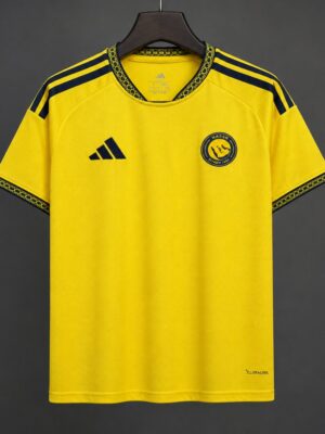 Al-Nassr Yellow & Navy Vintage23-24Remake Home Jersey