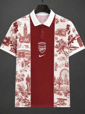 Arsenal x Dior Red Special Edition Jersey