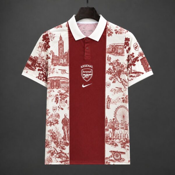 Arsenal x Dior Red Special Edition Jersey Arsenal x Dior Red Special Edition Jersey