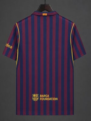 Barcelona Home Blue Burgundy Stripes Jersey