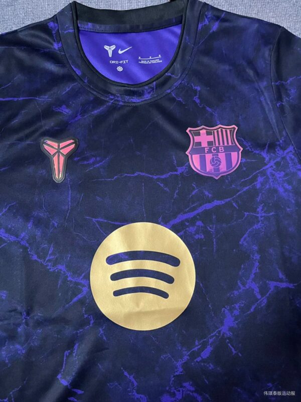 Barcelona Pre-Match Away Black&Purple Jersey Barcelona Pre-Match Away Black&Purple Jersey