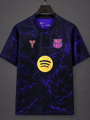 Barcelona Pre-Match Away Black&Purple Jersey