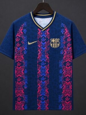 Barcelona Training Mosaic Navy Jersey