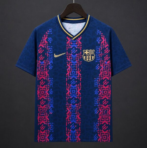 Barcelona Training Mosaic Navy Jersey