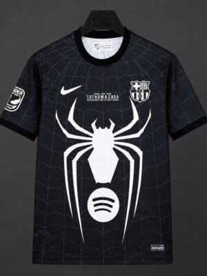 Barcelona x Spider Black Jersey