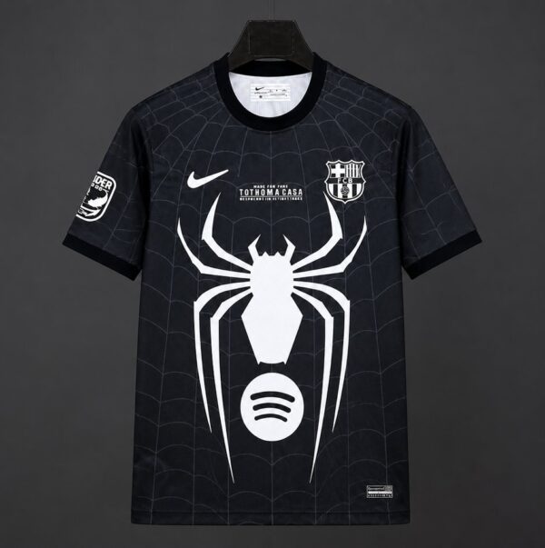 Barcelona x Spider Black Jersey