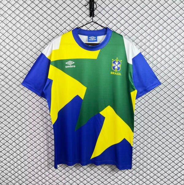 Brazil Blue Green Yellow Training Jersey Brazil Blue Green Yellow Training Jersey