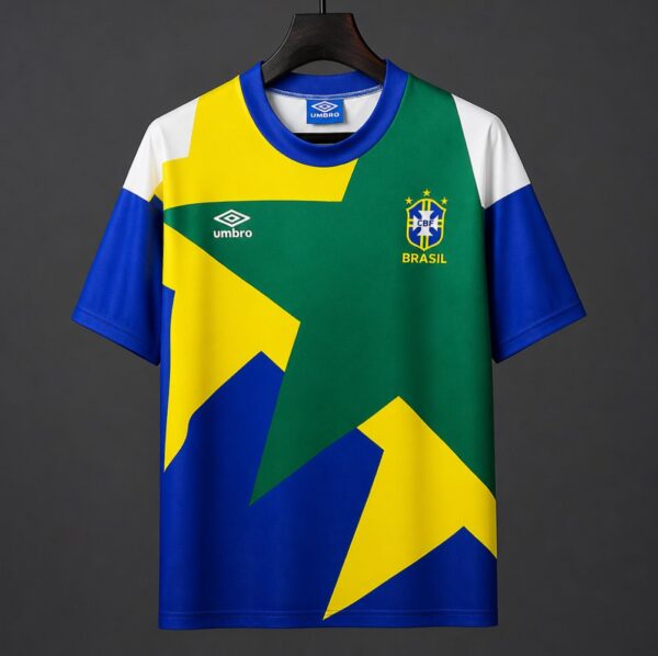 Brazil Blue Green Yellow Training Jersey Brazil Blue Green Yellow Training Jersey