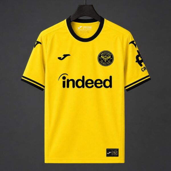 Brentford FC Third Yellow Jersey Brentford FC Third Yellow Jersey