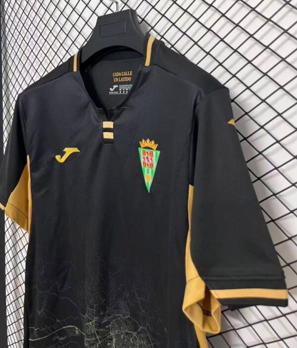Cordoba CF Away Black Jersey Cordoba CF Away Black Jersey