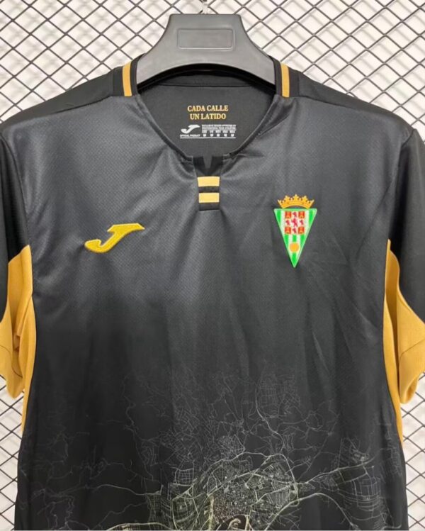Cordoba CF Away Black Jersey Cordoba CF Away Black Jersey