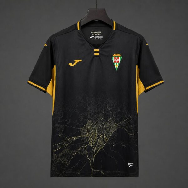 Cordoba CF Away Black Jersey Cordoba CF Away Black Jersey