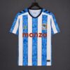 Coventry City Sky Blue & White Vertical Stripes Home Jersey