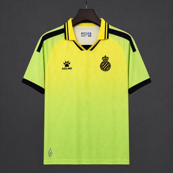 Espanyol Third Neon Green Jersey Espanyol Third Neon Green Jersey