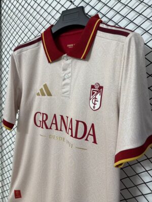 Granada CF 95th Anniversary Special Edition Off White Polo Jersey