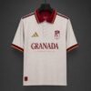 Granada CF 95th Anniversary Special Edition Off White Polo Jersey Granada CF 95th Anniversary Special Edition Off White Polo Jersey
